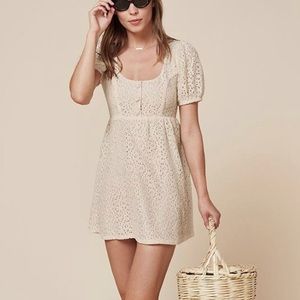 Reformation Tabitha Lace Dress Clarinda 4 NWT